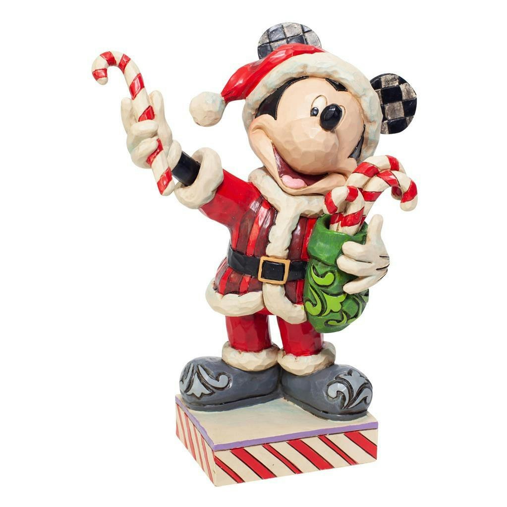 Peppermint Surprise (Mickey MouseWith Candy Canes Figurine)
