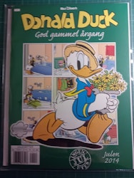 Donald Duck God gammel årgang 2014 m/plastlomme og bakark