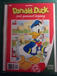 Donald Duck God gammel årgang 2010 m/plastlomme og bakark