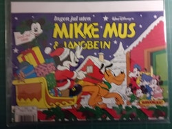 Mikke Mus & Langbein 1990 m/plastlomme og bakplate