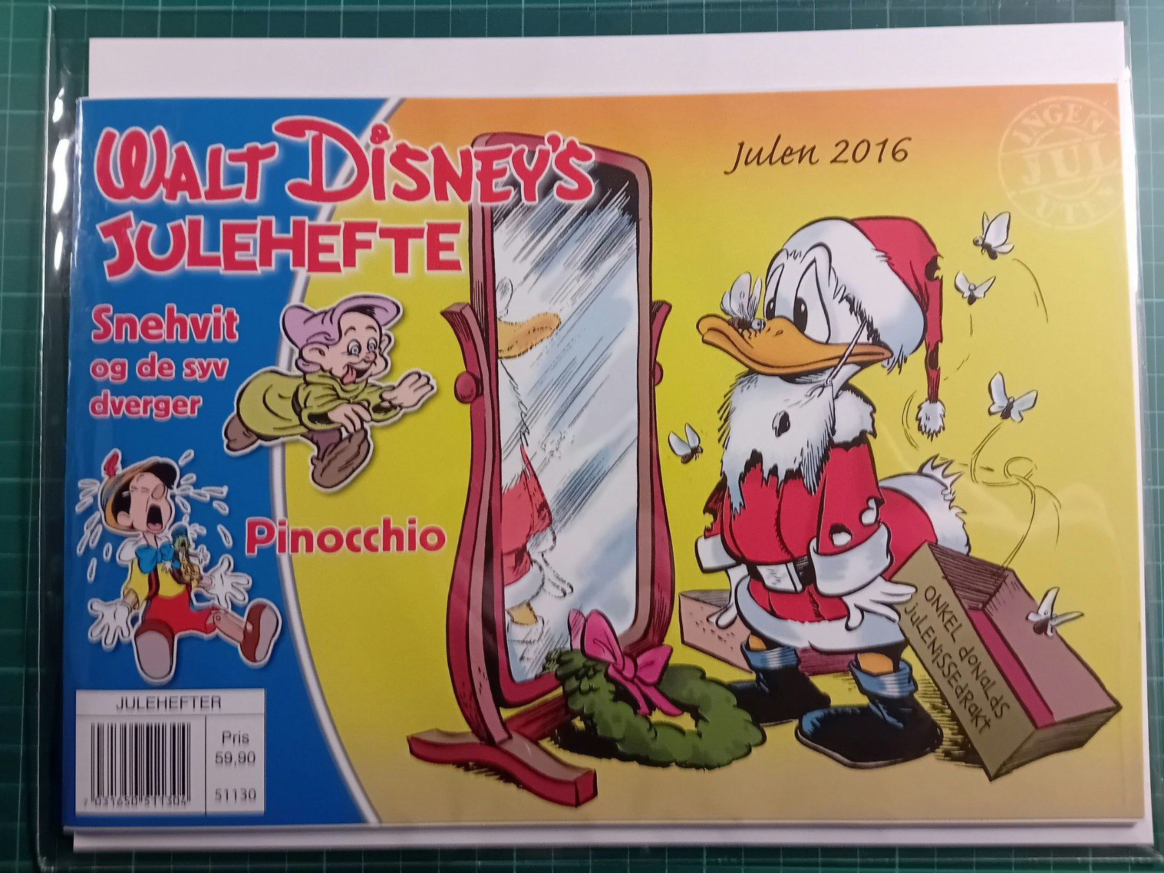 Walt Disney's Julehefte 2016 m/plastlomme og bakark