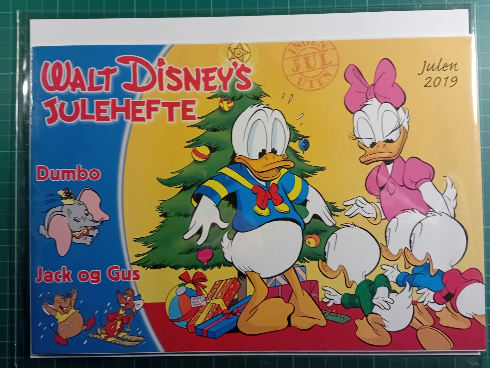 Walt Disney's Julehefte 2019 m/plastlomme og bakark