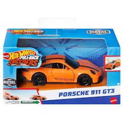 Hot Wheels Pull-Back Speeders Porsche 911 GT3 1:43