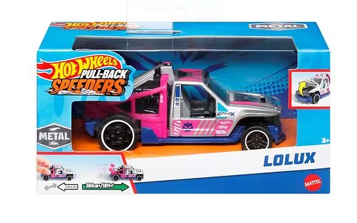 Hot Wheels Pull-Back Speeders Lolux 1:43