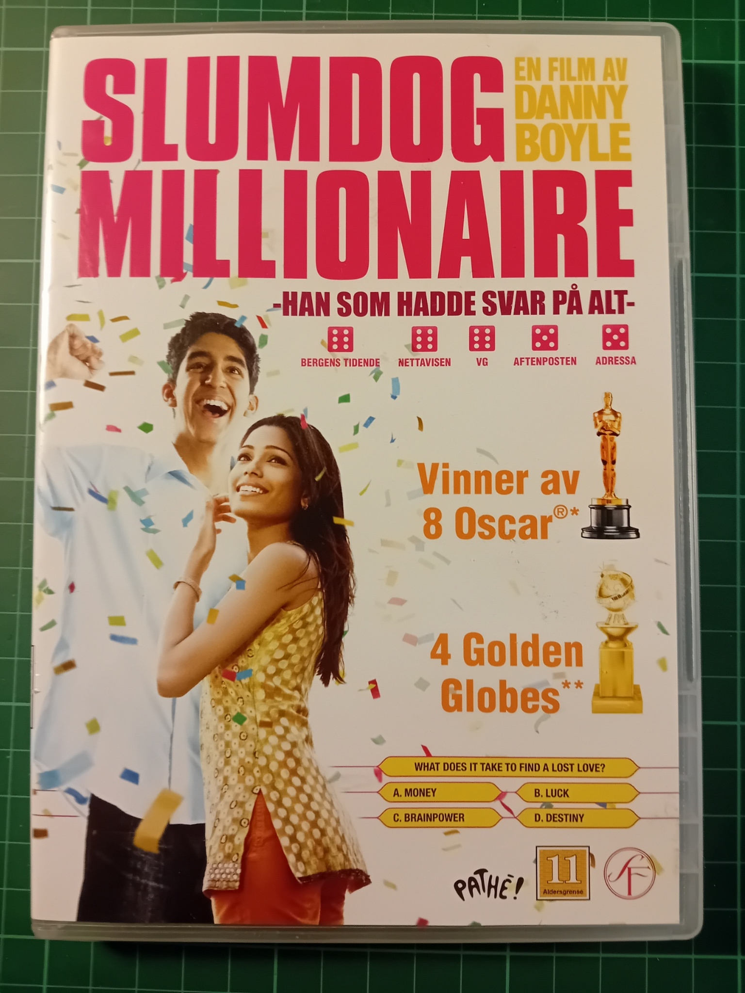 DVD : Slumdog millionaire