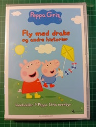 DVD : Pepa gris fly med drake og andre historier (Forseglet)