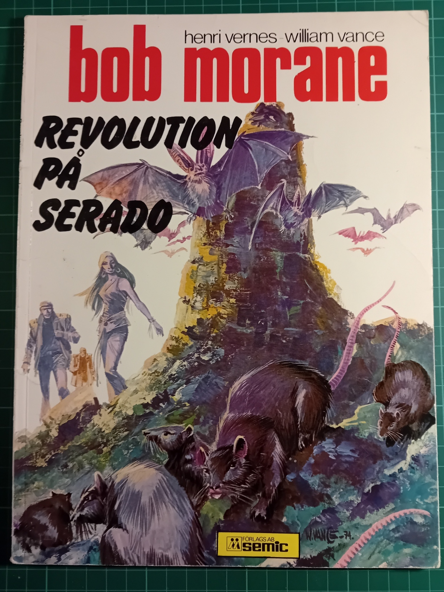 Bob Morane Revolution på Serado (Svensk)