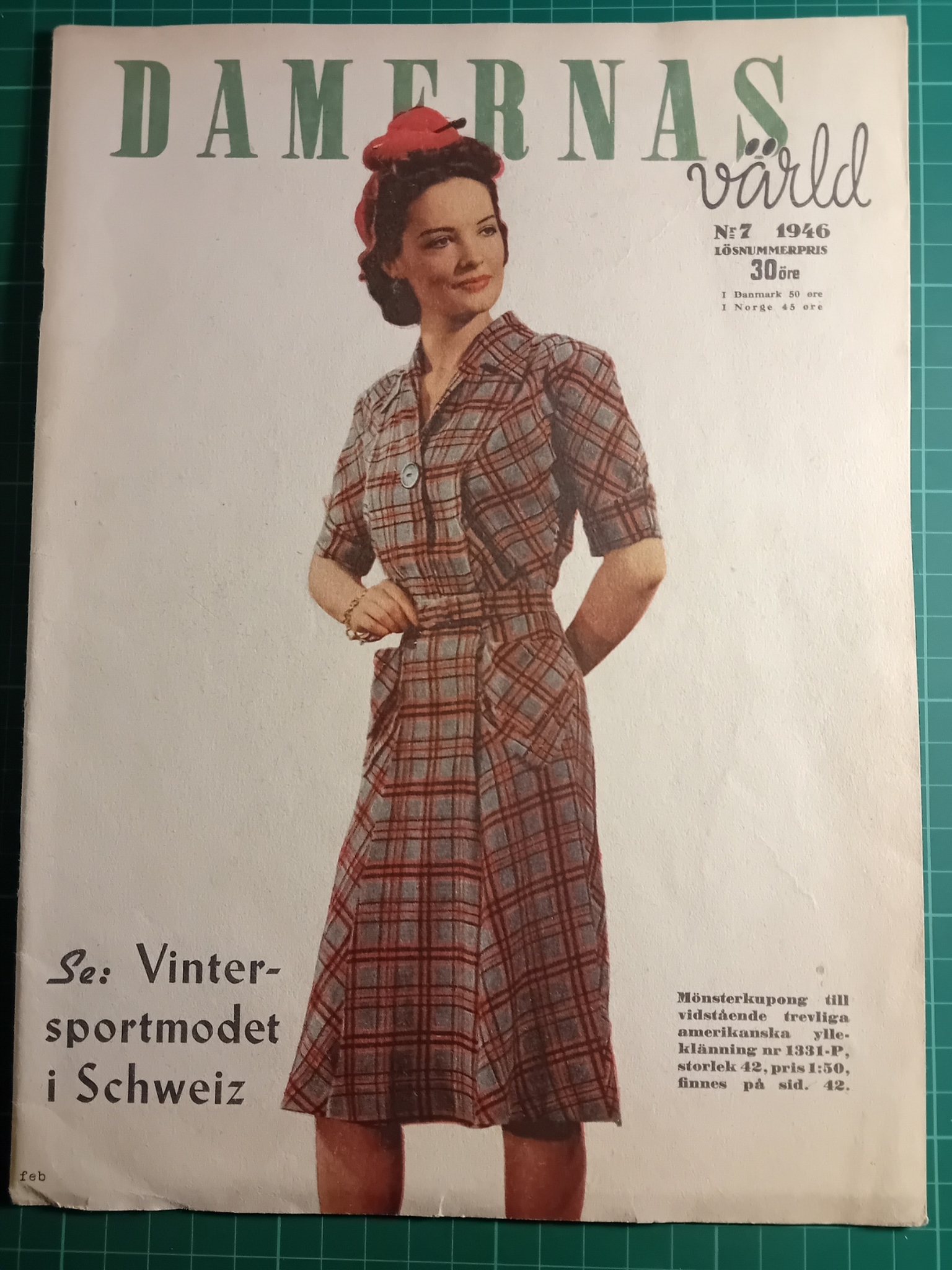 Damernas värld 1946 - 07 (Svensk)