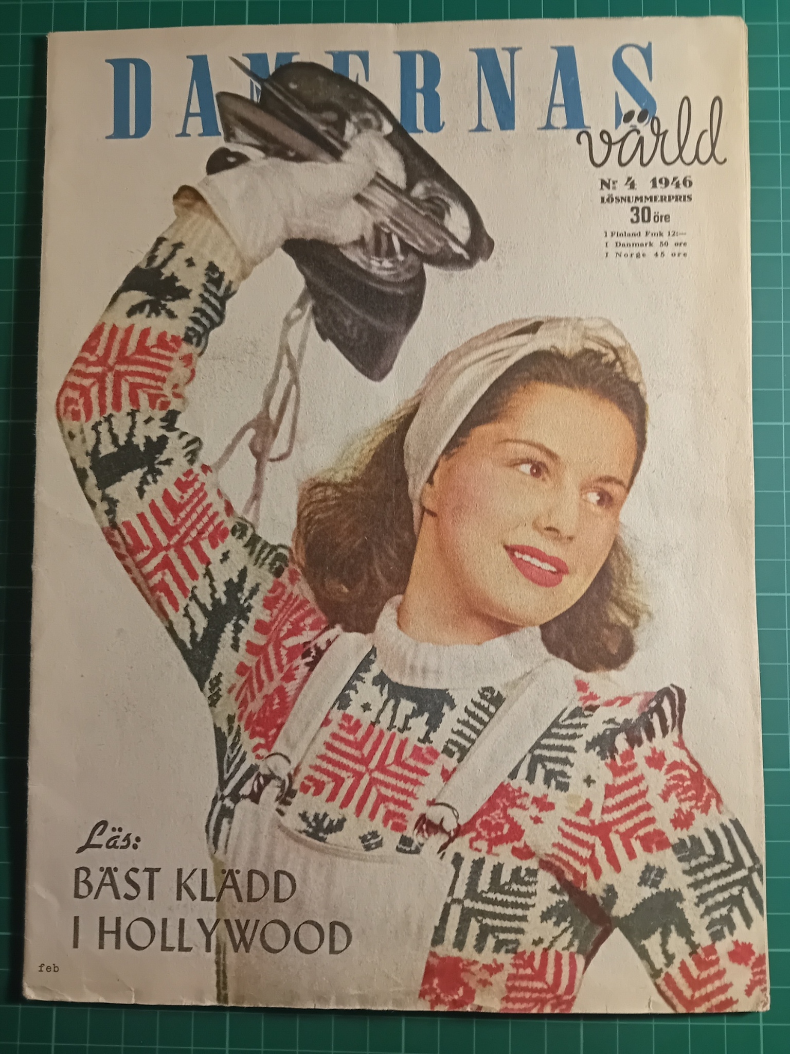 Damernas värld 1946 - 04 (Svensk)
