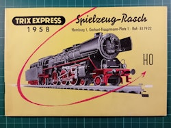 Trix express katalog 1958