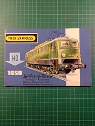 Trix express katalog 1959