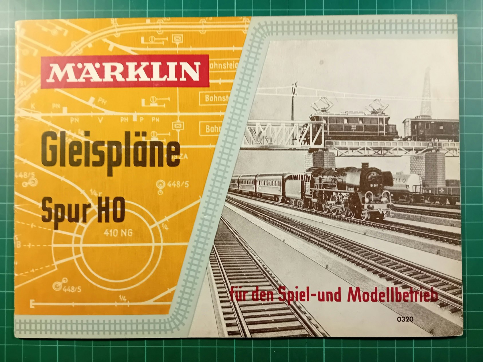 Marklin Gleispläne HO 1957