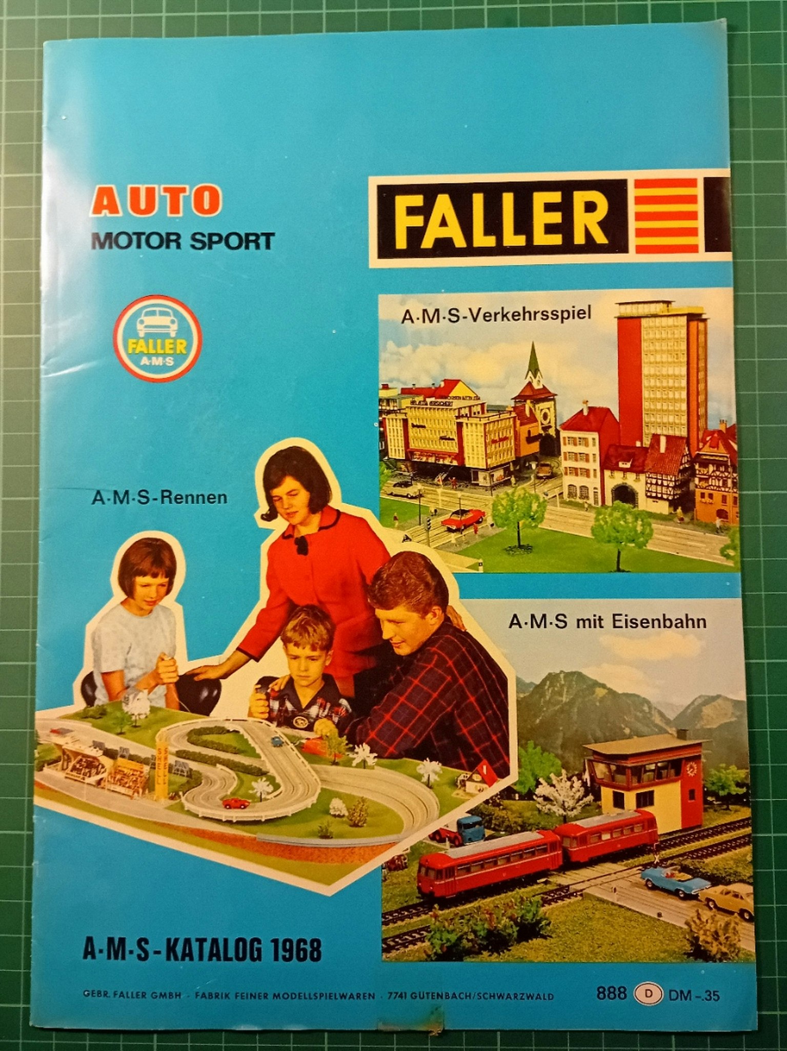 Faller bilbane katalog 1968