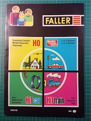 Faller katalog 1971/1972