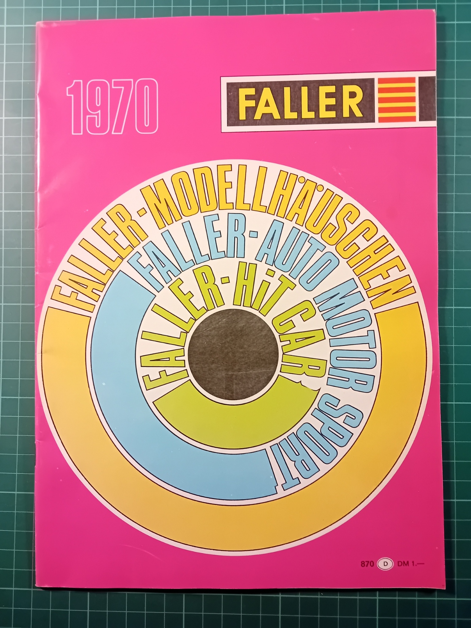 Faller katalog 1970