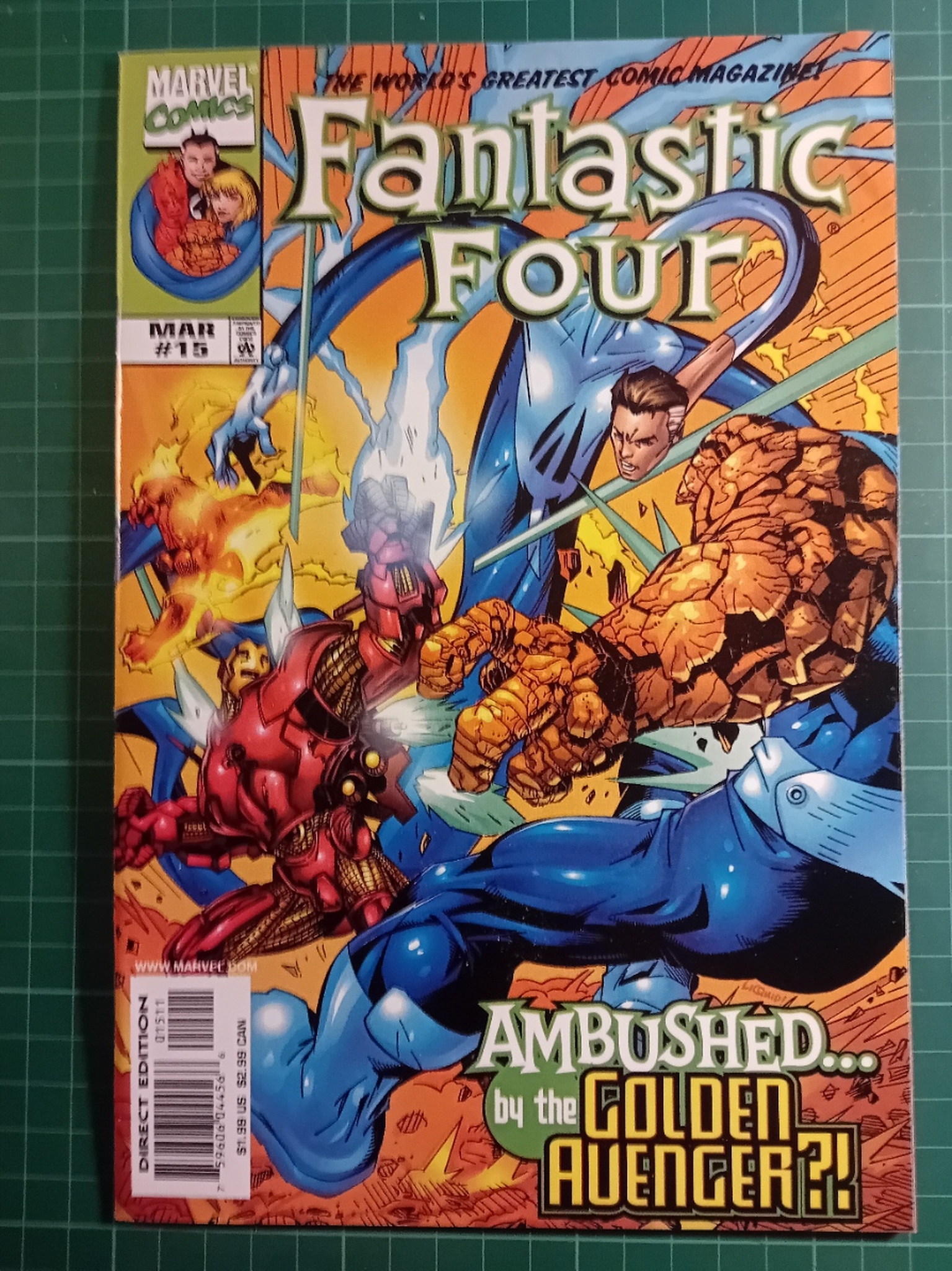 Fantastic four vol 3 #15