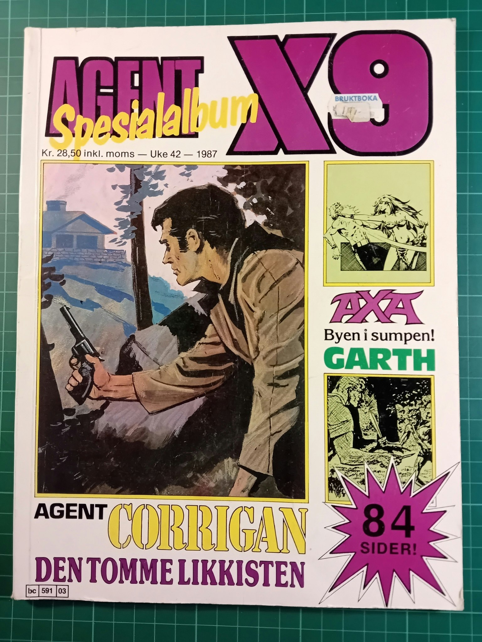 Agent X9 spesialalbum 1987 (lese eksemplar)