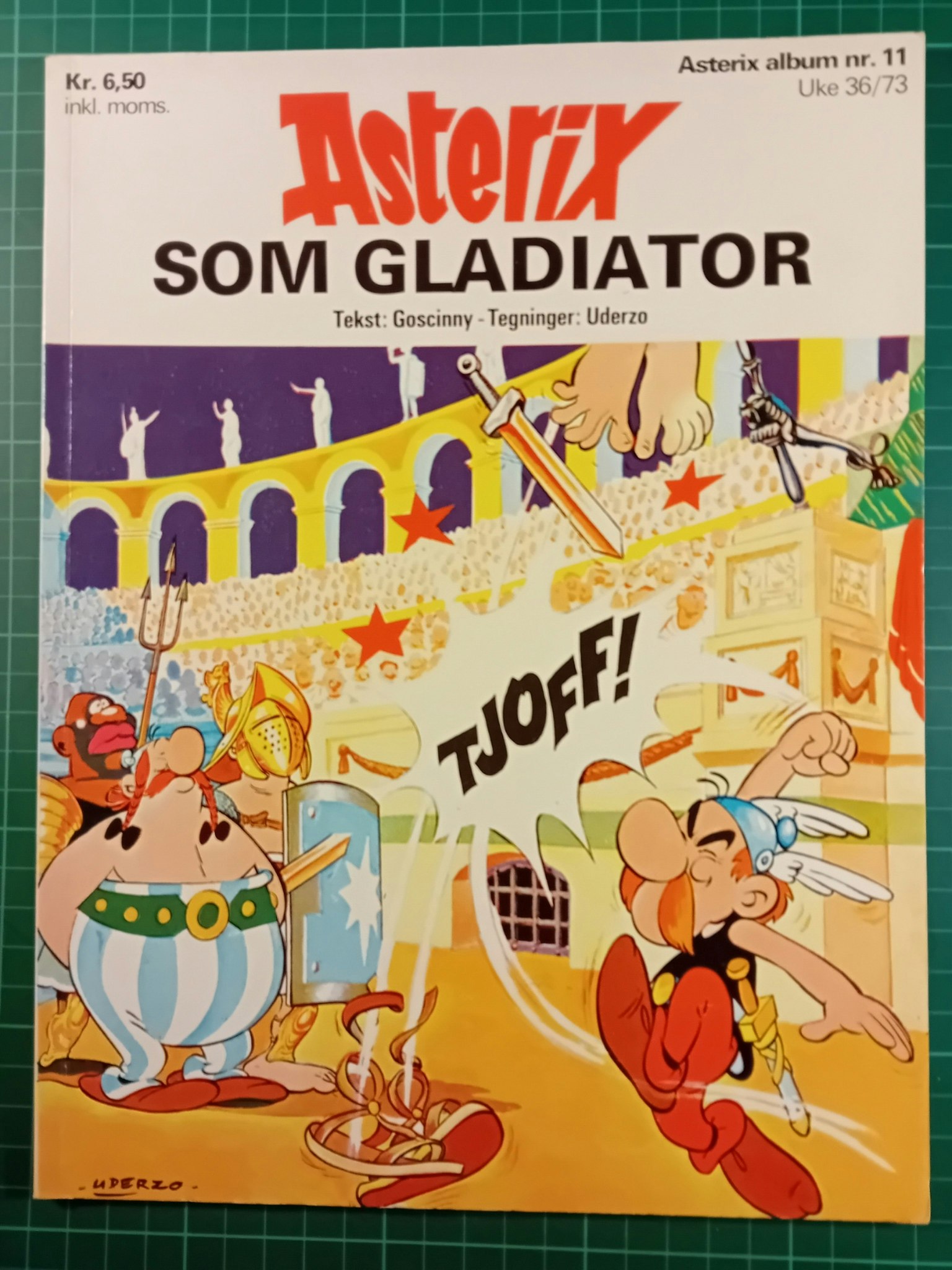 Asterix 11 Asterix som gladiator (Tempoalbum 1973)