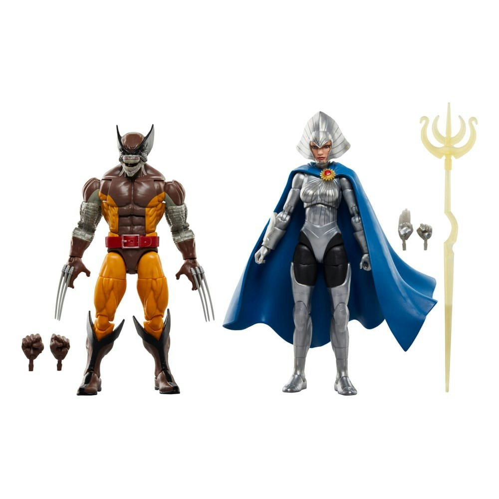 Wolverine 50th Anniversary Marvel Legends Action Figure 2-Pack Marvel's Wolverine & Lilandra Neramani (Totalpris 729,-)