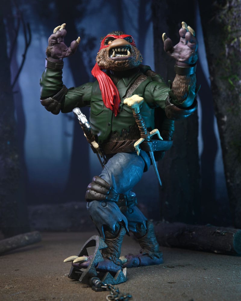 Universal Monsters x Teenage Mutant Ninja Turtles Raphael as The Wolfman