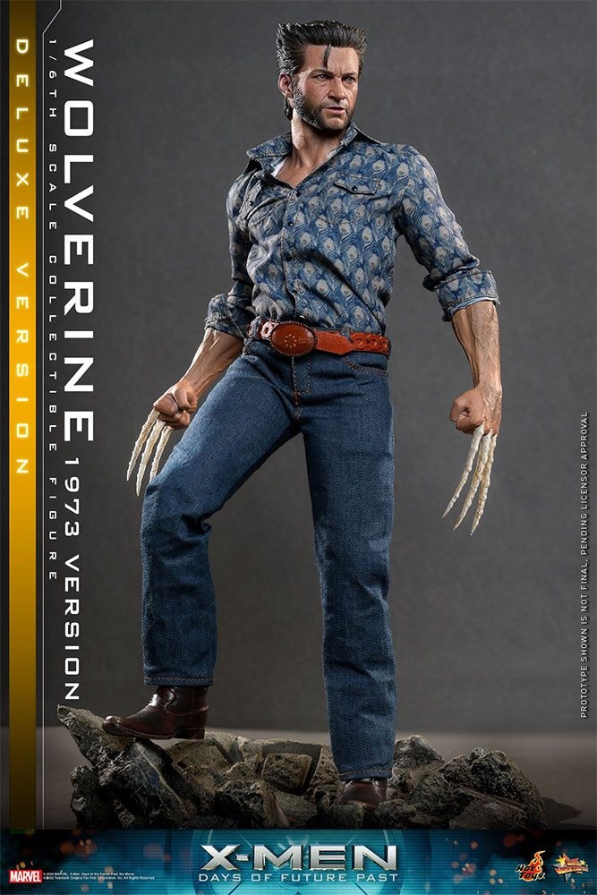 X-Men Days of Future Past Movie Masterpiece Action Figure 1/6 Wolverine Deluxe Version (Totalpris 5.695)