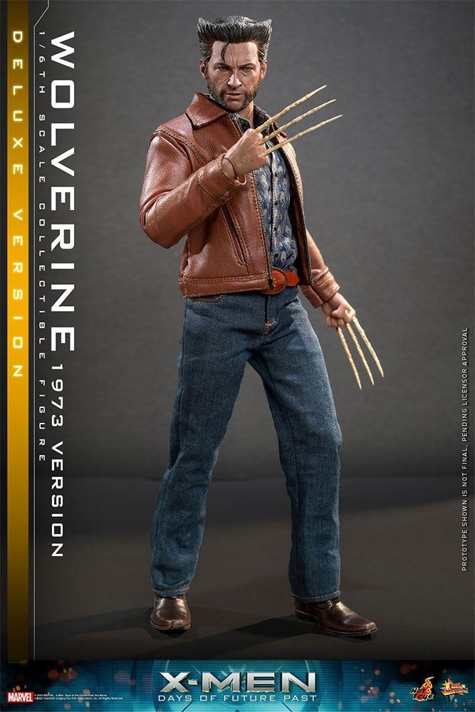X-Men Days of Future Past Movie Masterpiece Action Figure 1/6 Wolverine Deluxe Version (Totalpris 5.695)