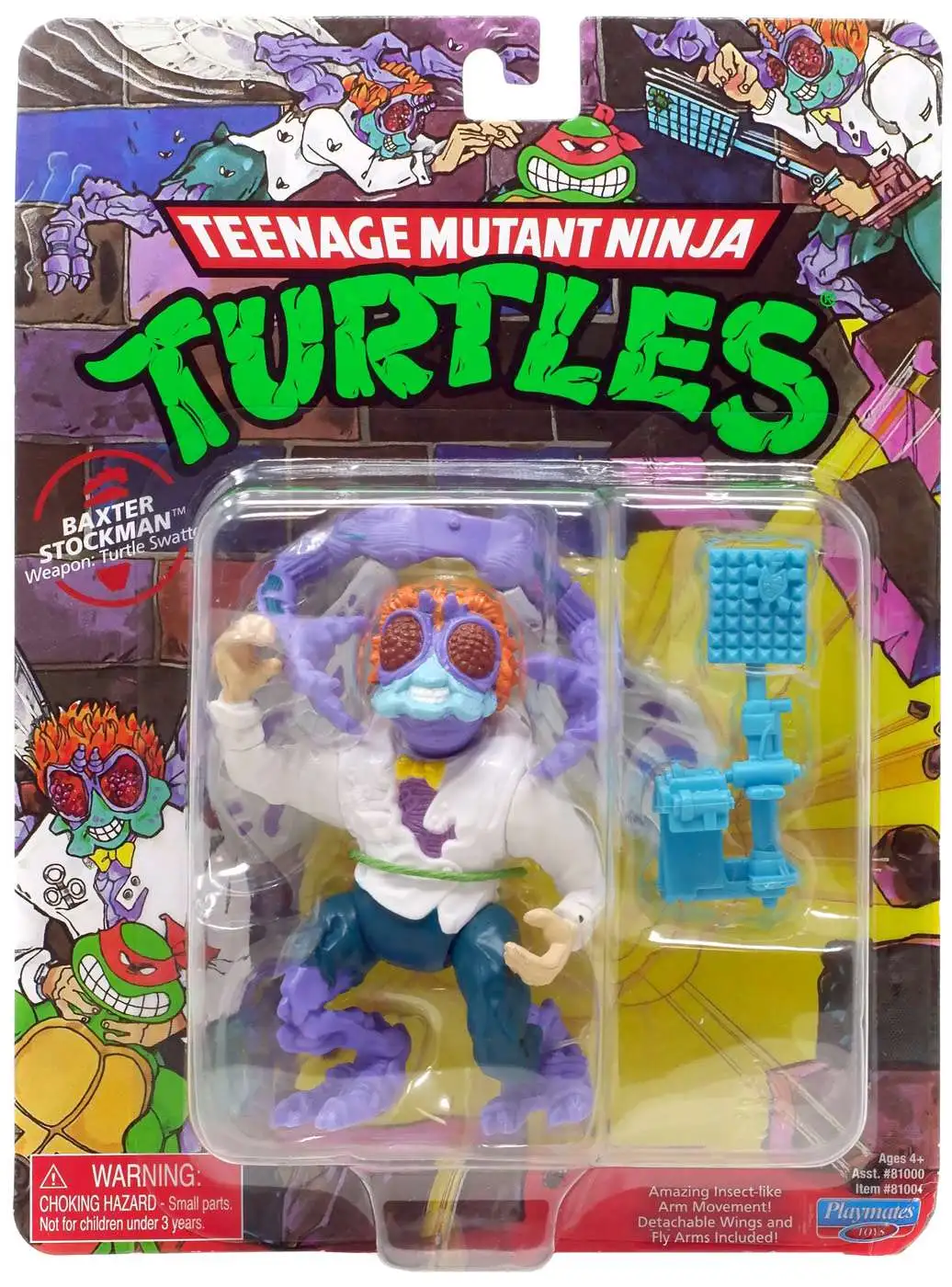 Teenage Mutant Ninja Turtles Classic Baxter Stockman 12 cm