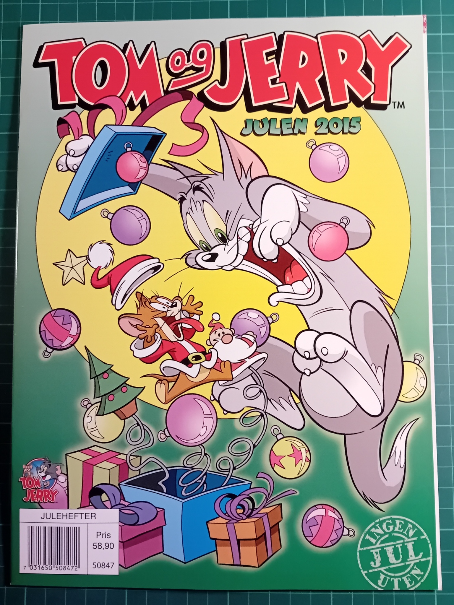 Tom & Jerry julen 2015 (Bokhandlerutgave)
