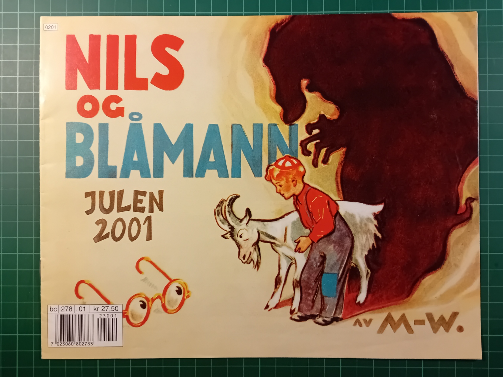 Nils og Blåmann Julen 2001