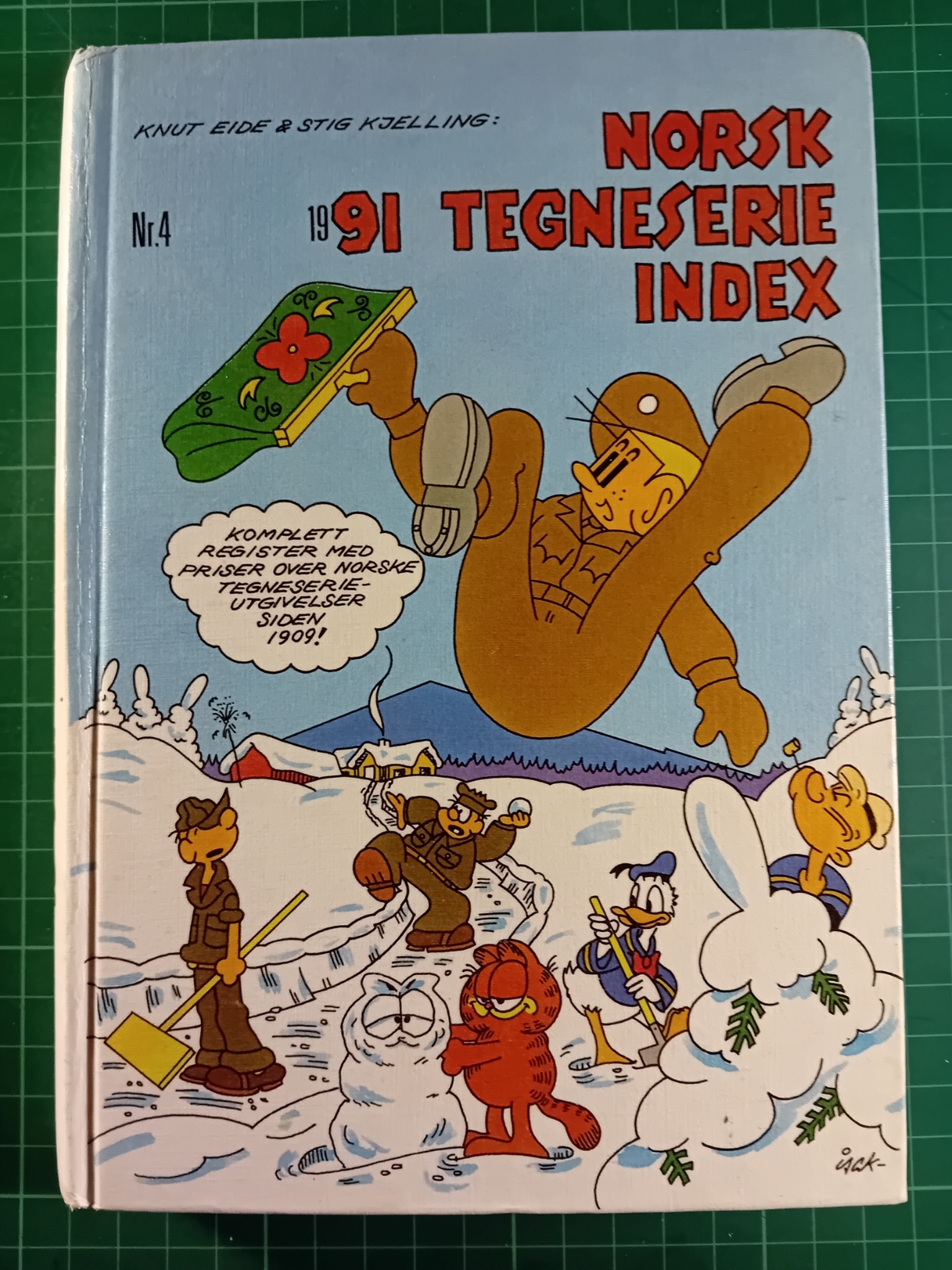 Norsk tegneserie Index nr 4 1991