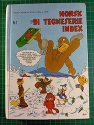 Norsk tegneserie Index nr 4 1991