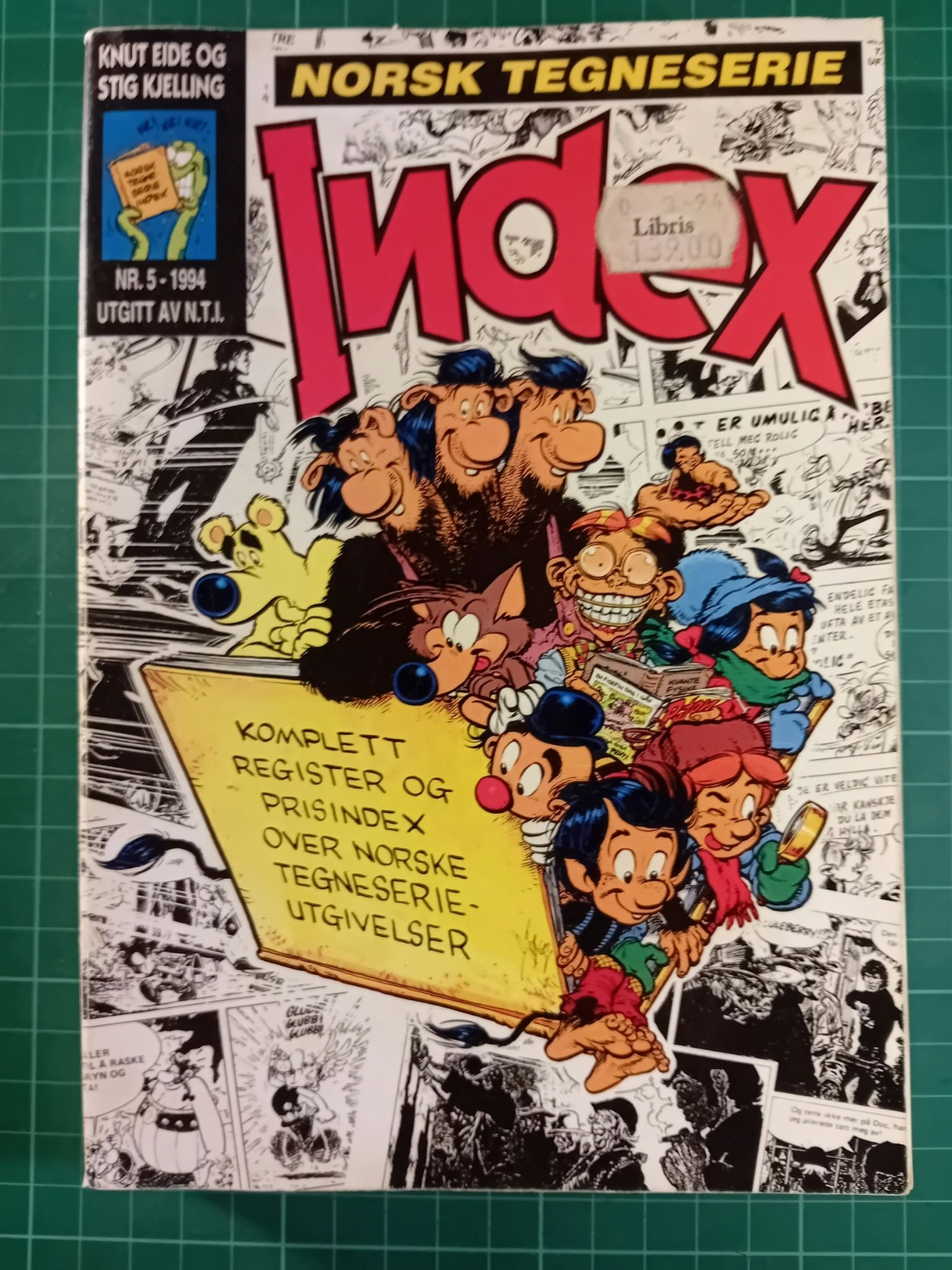 Norsk tegneserie Index nr 5 1994