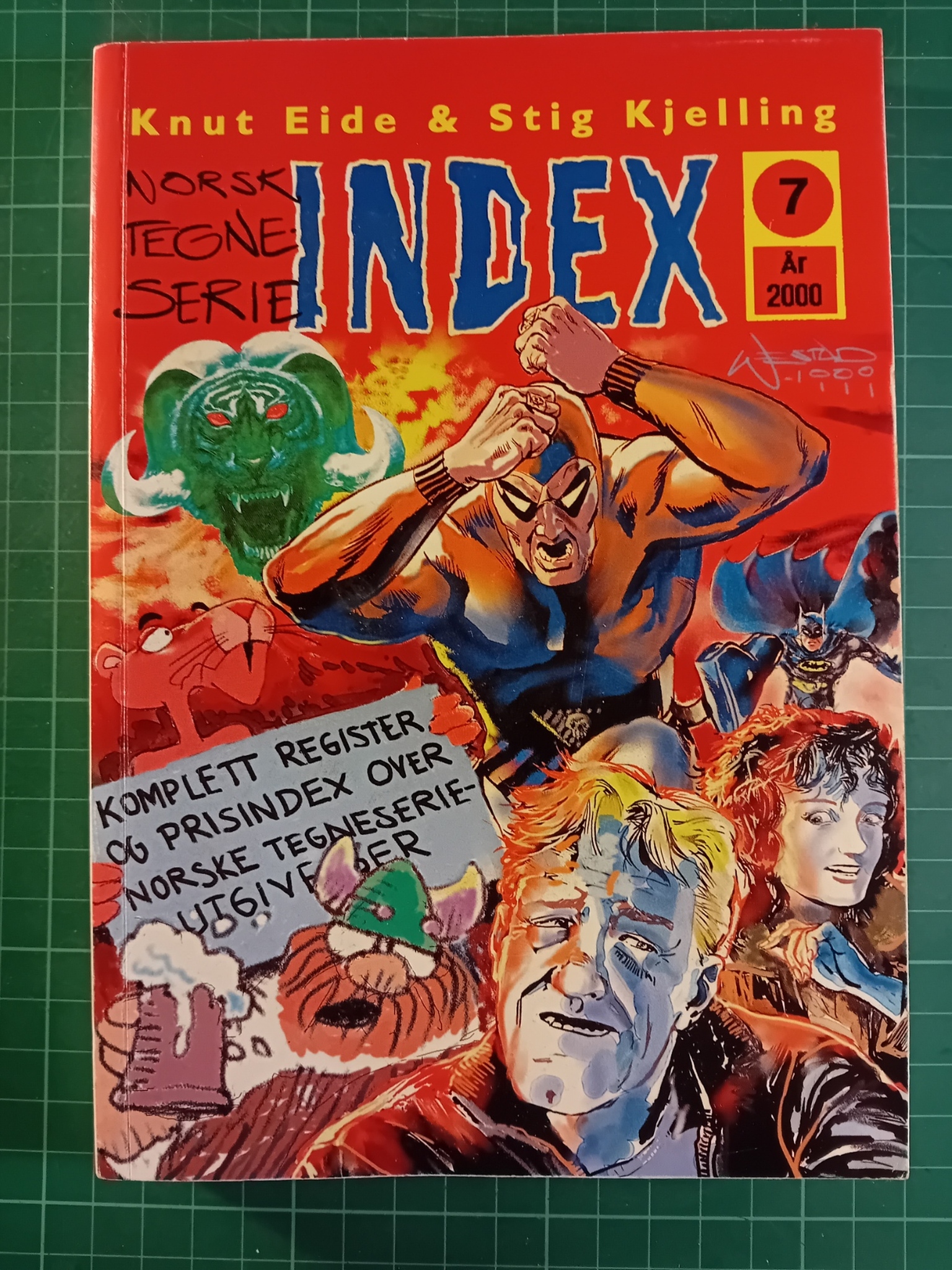 Norsk tegneserie Index nr 7 2000