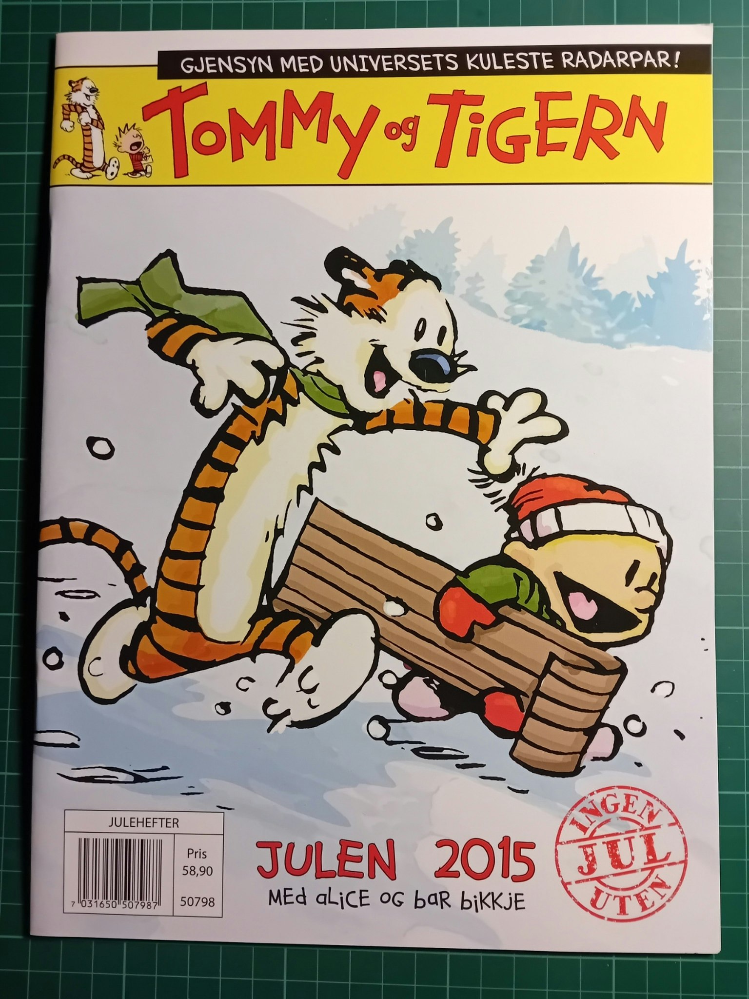 Tommy & Tigern julen 2015