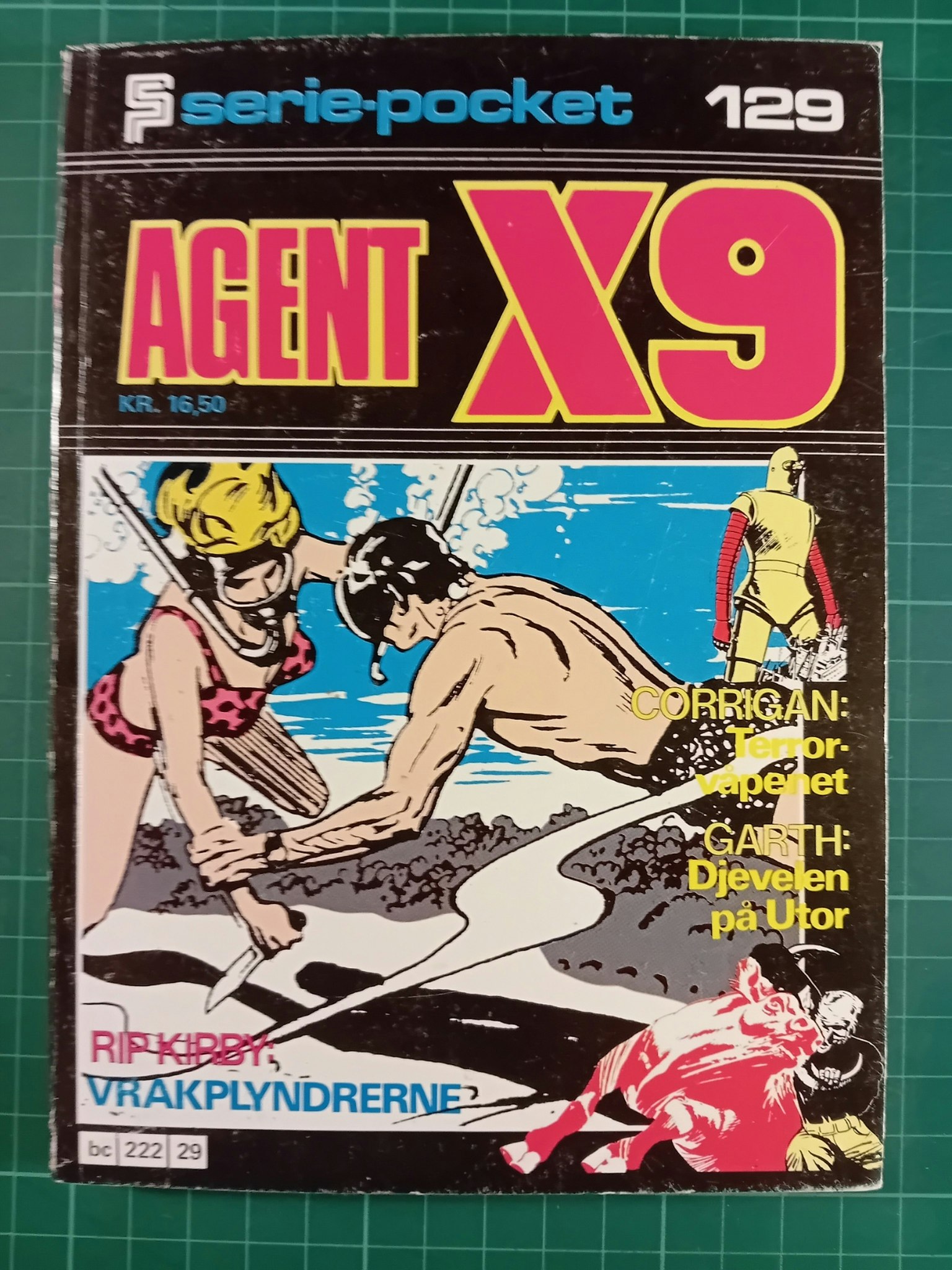 Serie-pocket 129 : Agent X9