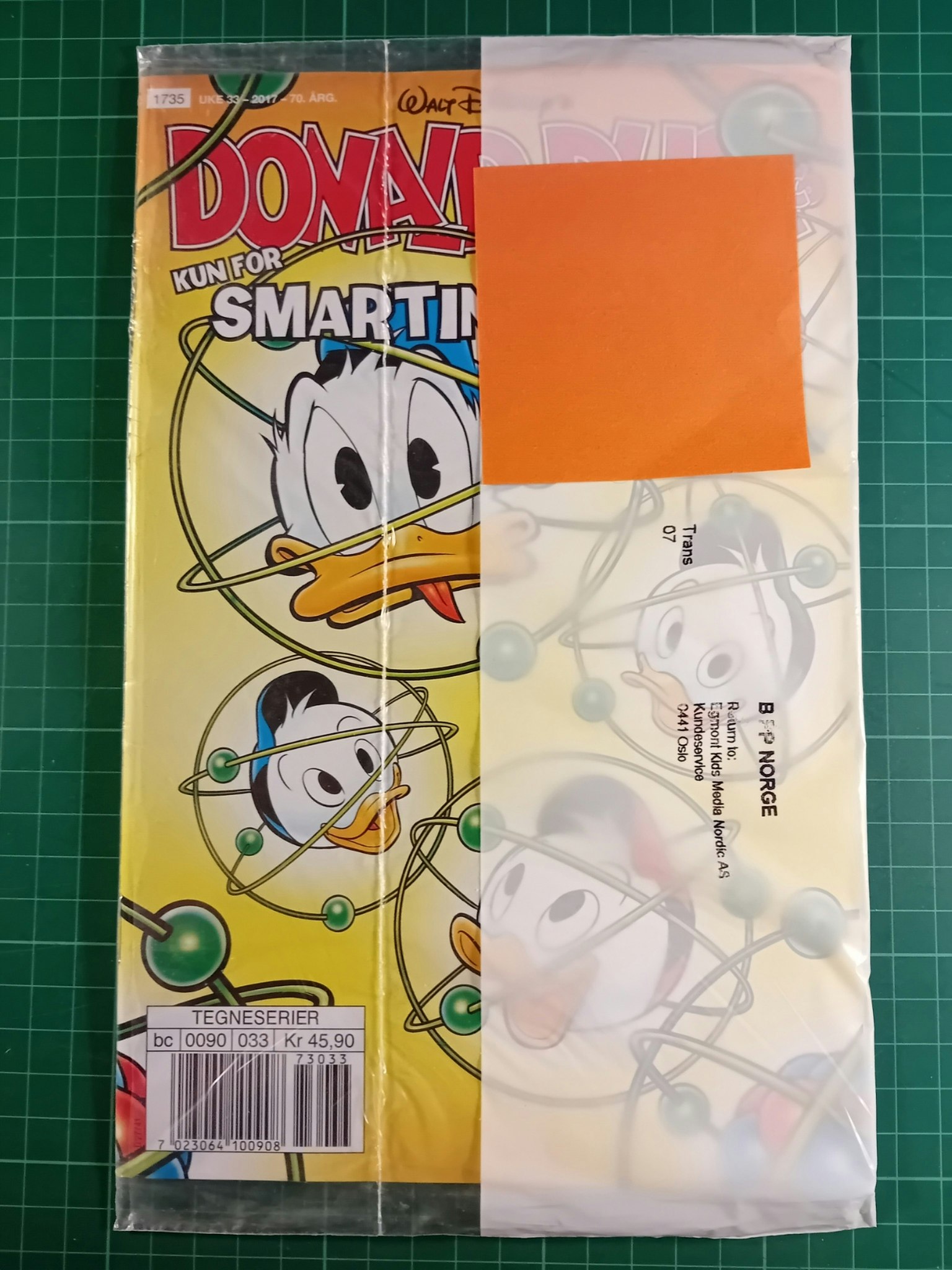 Donald Duck & Co 2017 - 33 Fortsatt forseglet
