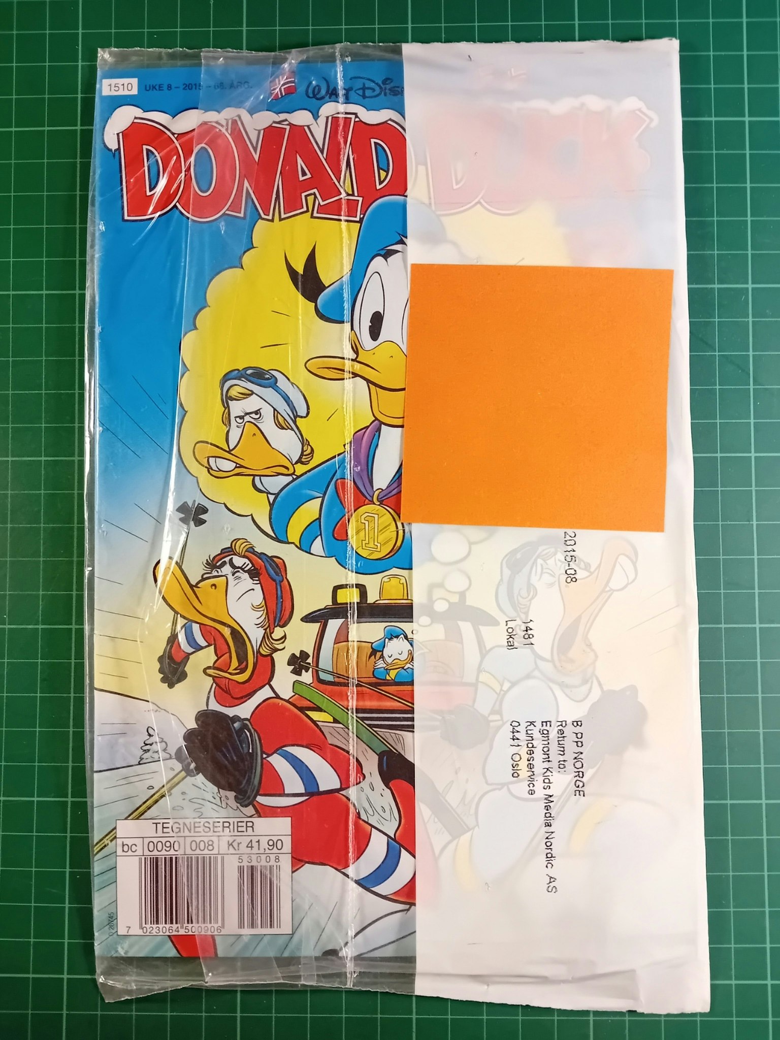 Donald Duck & Co 2015 - 08 Fortsatt forseglet