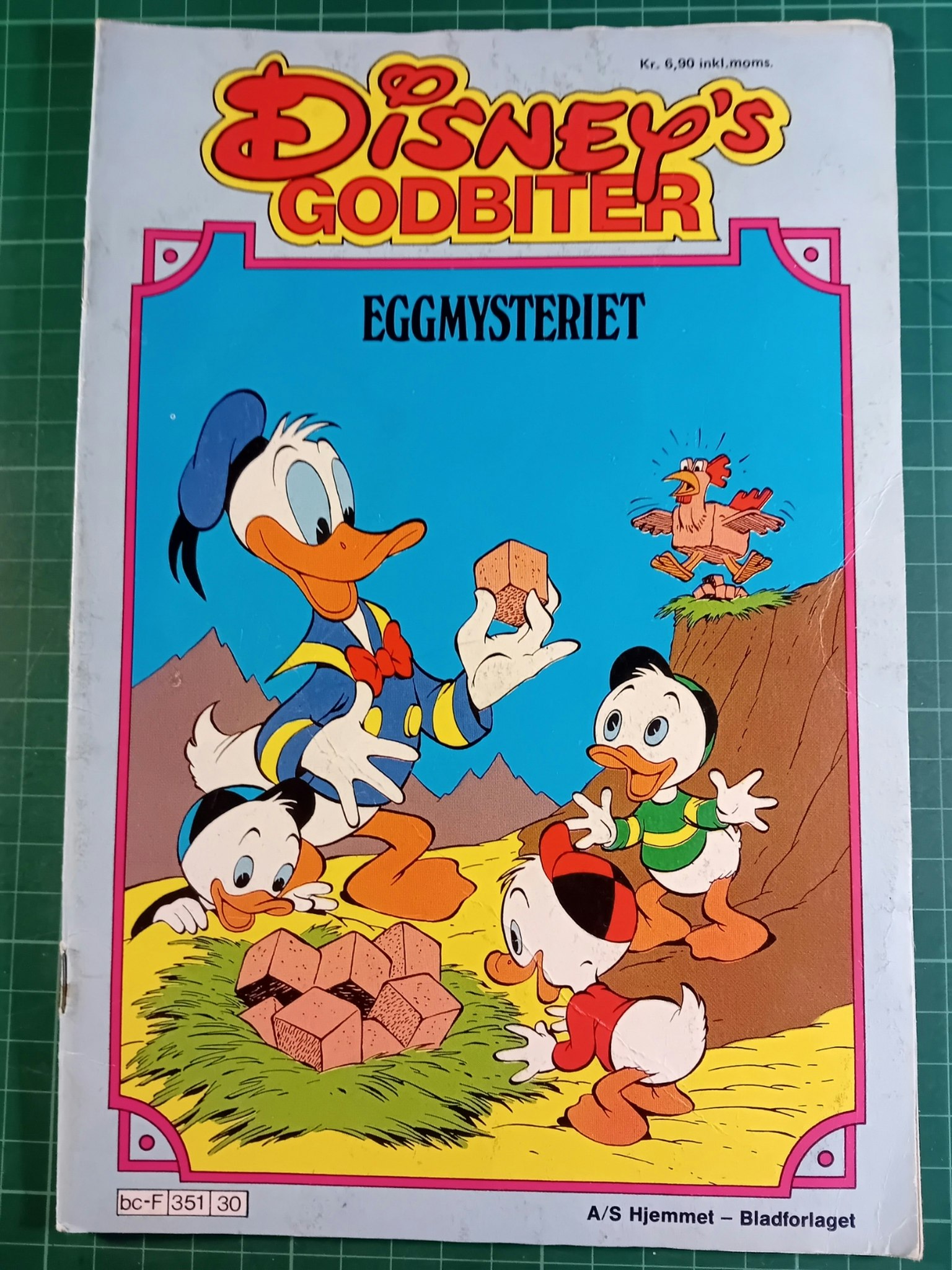 Walt Disney's godbiter : Eggmysteriet