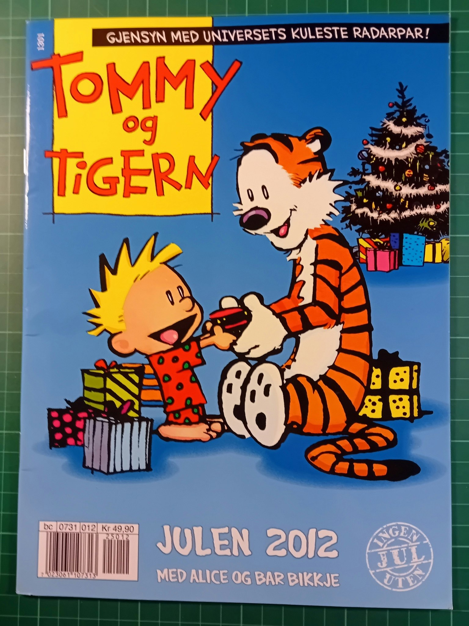 Tommy & Tigern julen 2012
