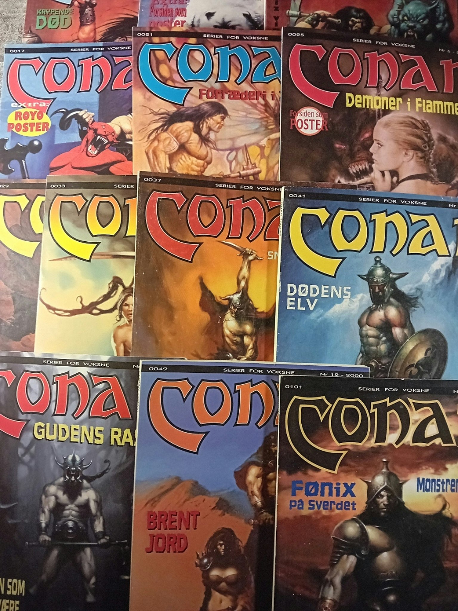 Conan 2000 komplett lesepakke