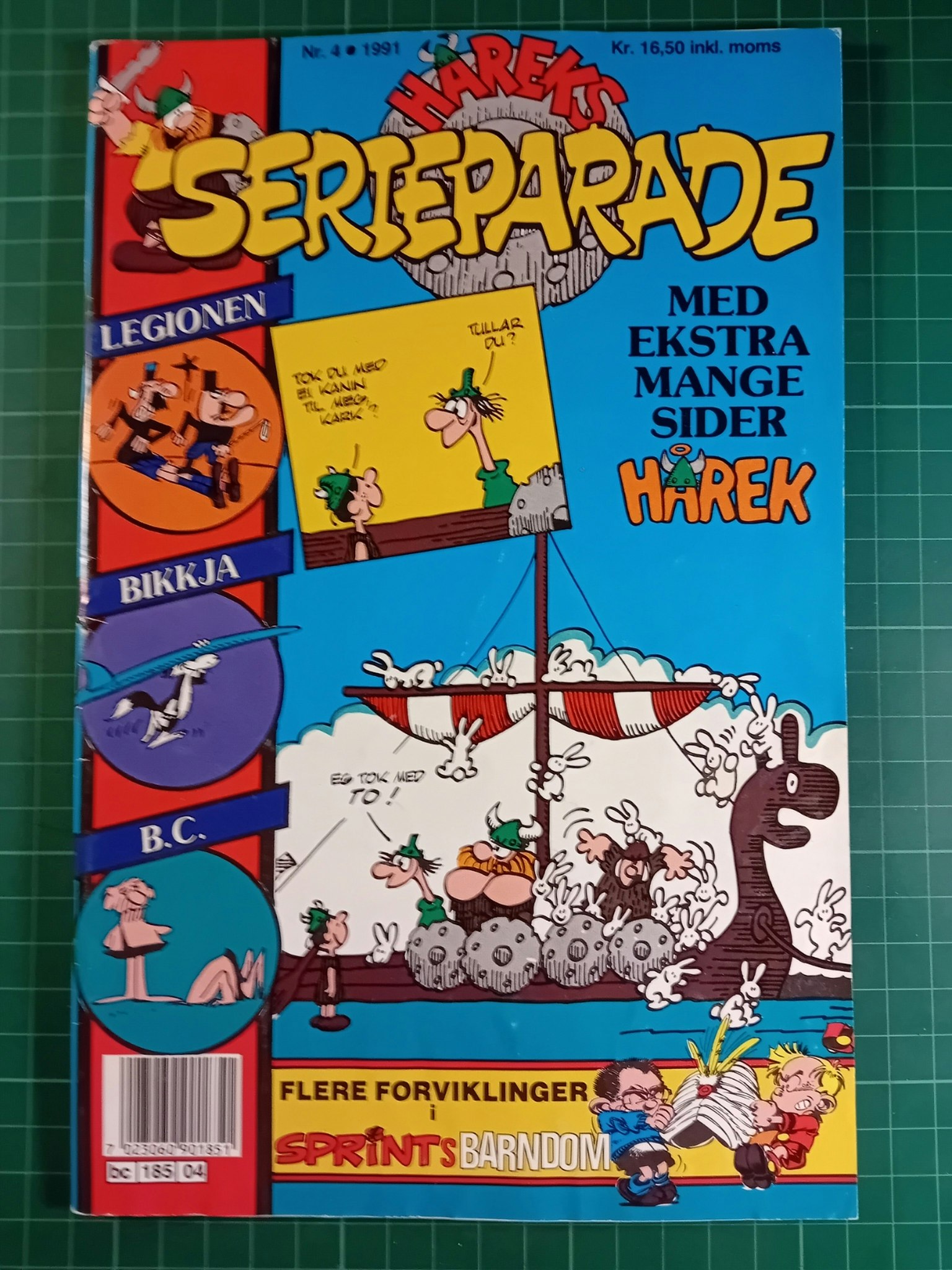 Håreks serieparade 1991 - 04