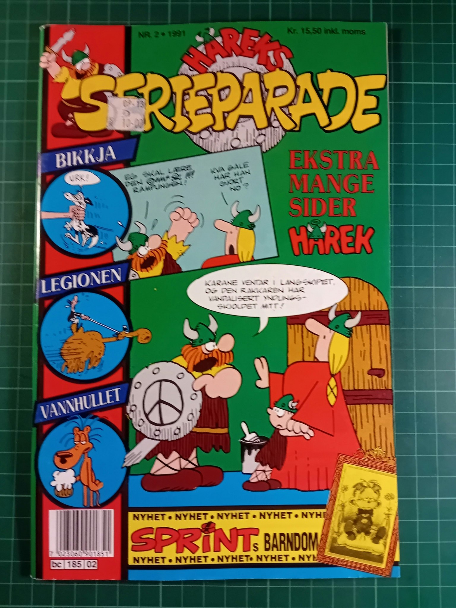 Håreks serieparade 1991 - 02