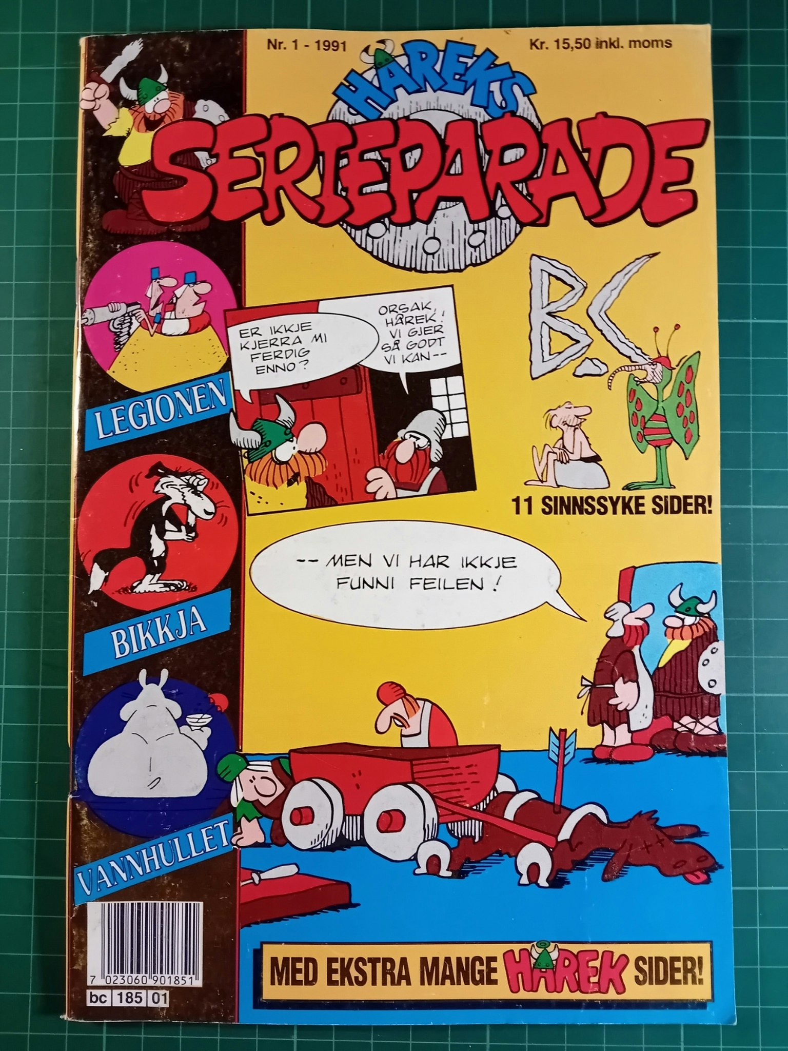 Håreks serieparade 1991 - 01