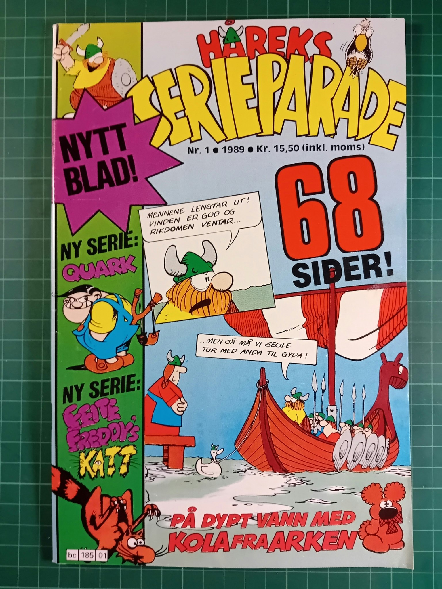 Håreks serieparade 1989 - 01