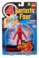 Fantastic Four Marvel Legends Retro Action Figure Human Torch  (Totalpris 298,-)