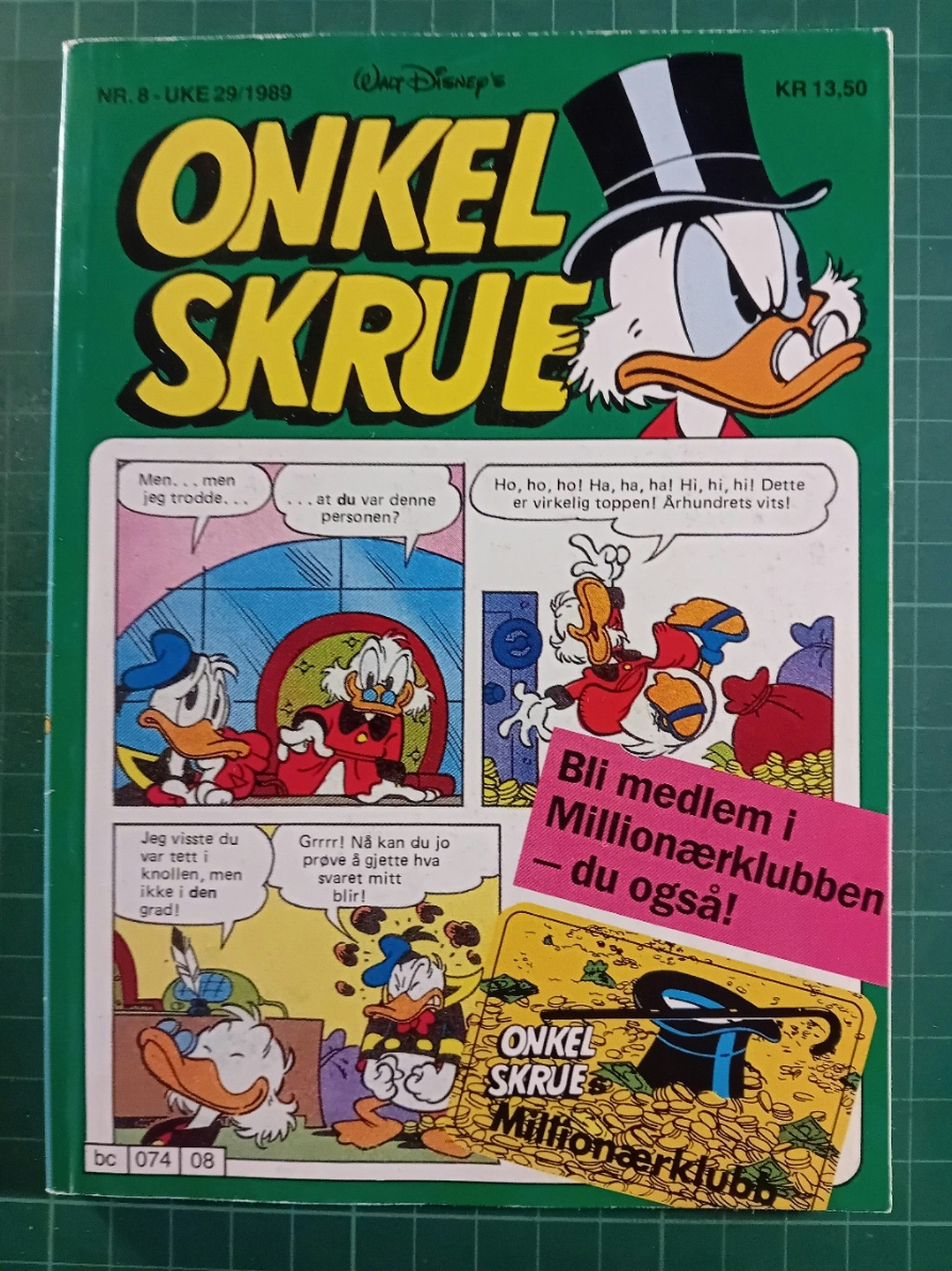 Onkel Skrue 1989 - 08
