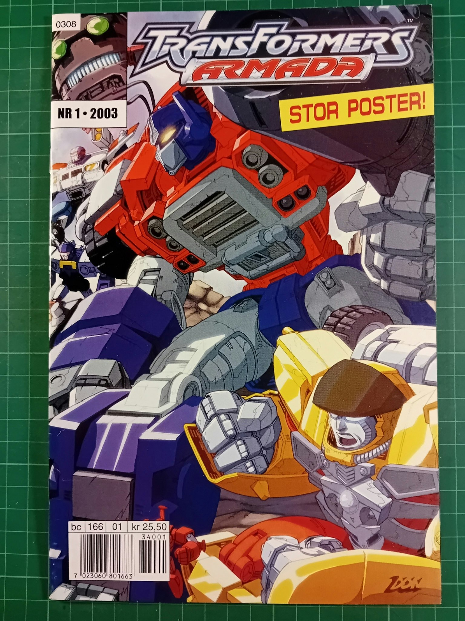 Transformers Armada 2003 - 01 m/poster
