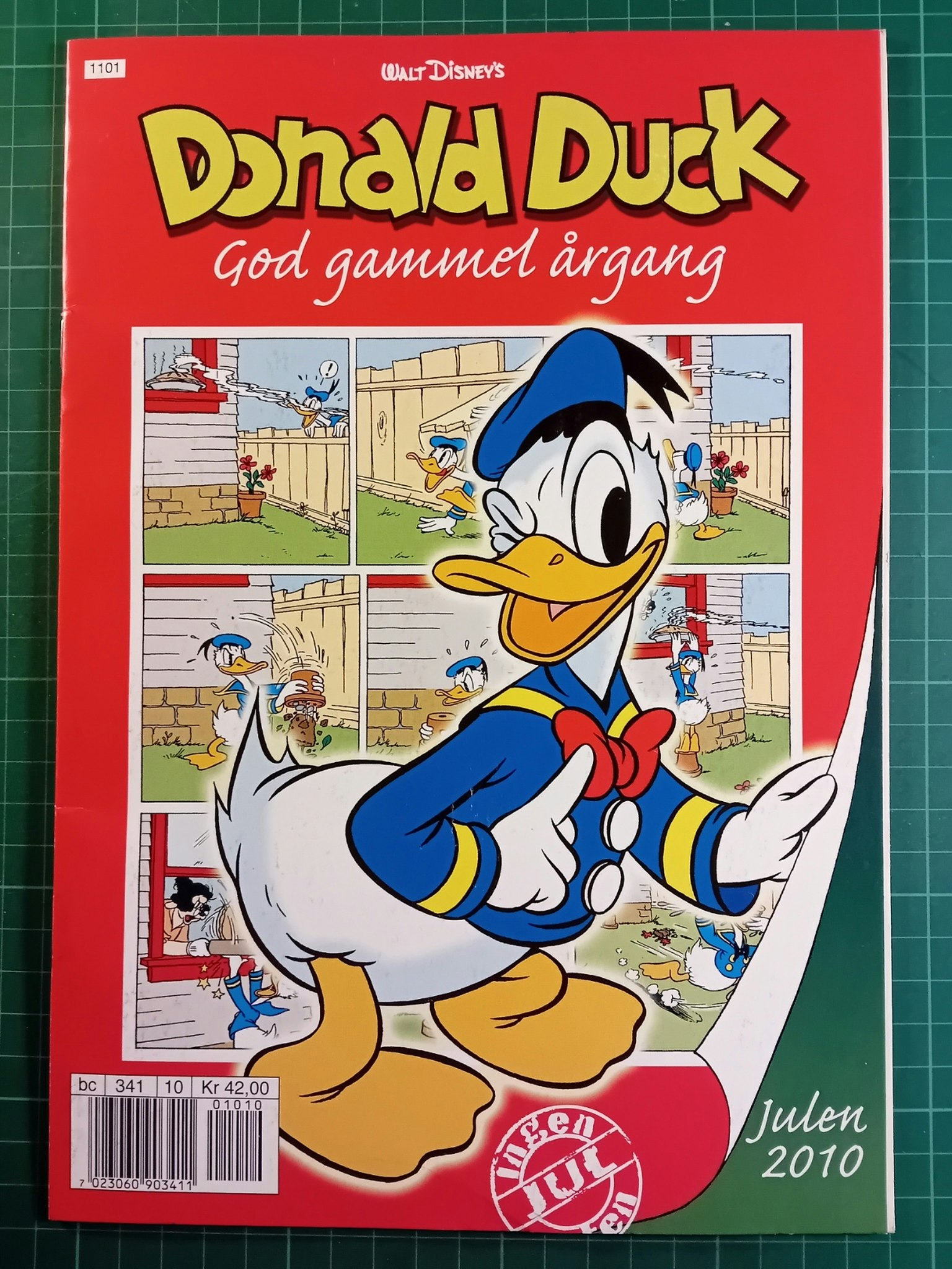 Donald Duck God gammel årgang 2010
