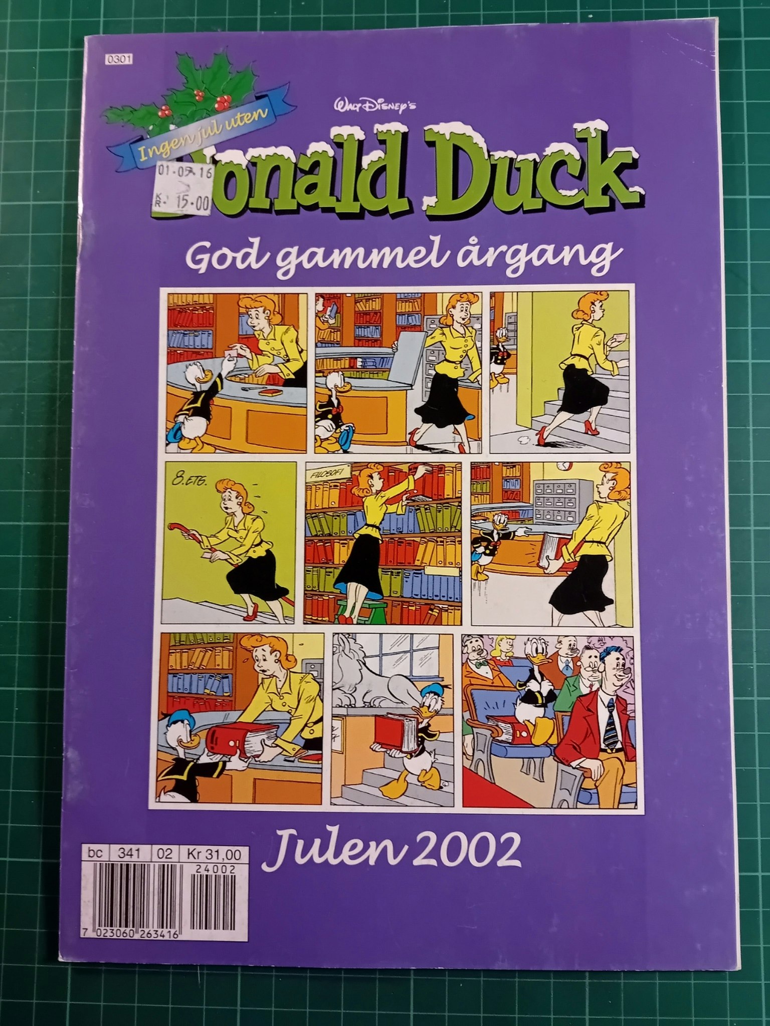 Donald Duck God gammel årgang 2002