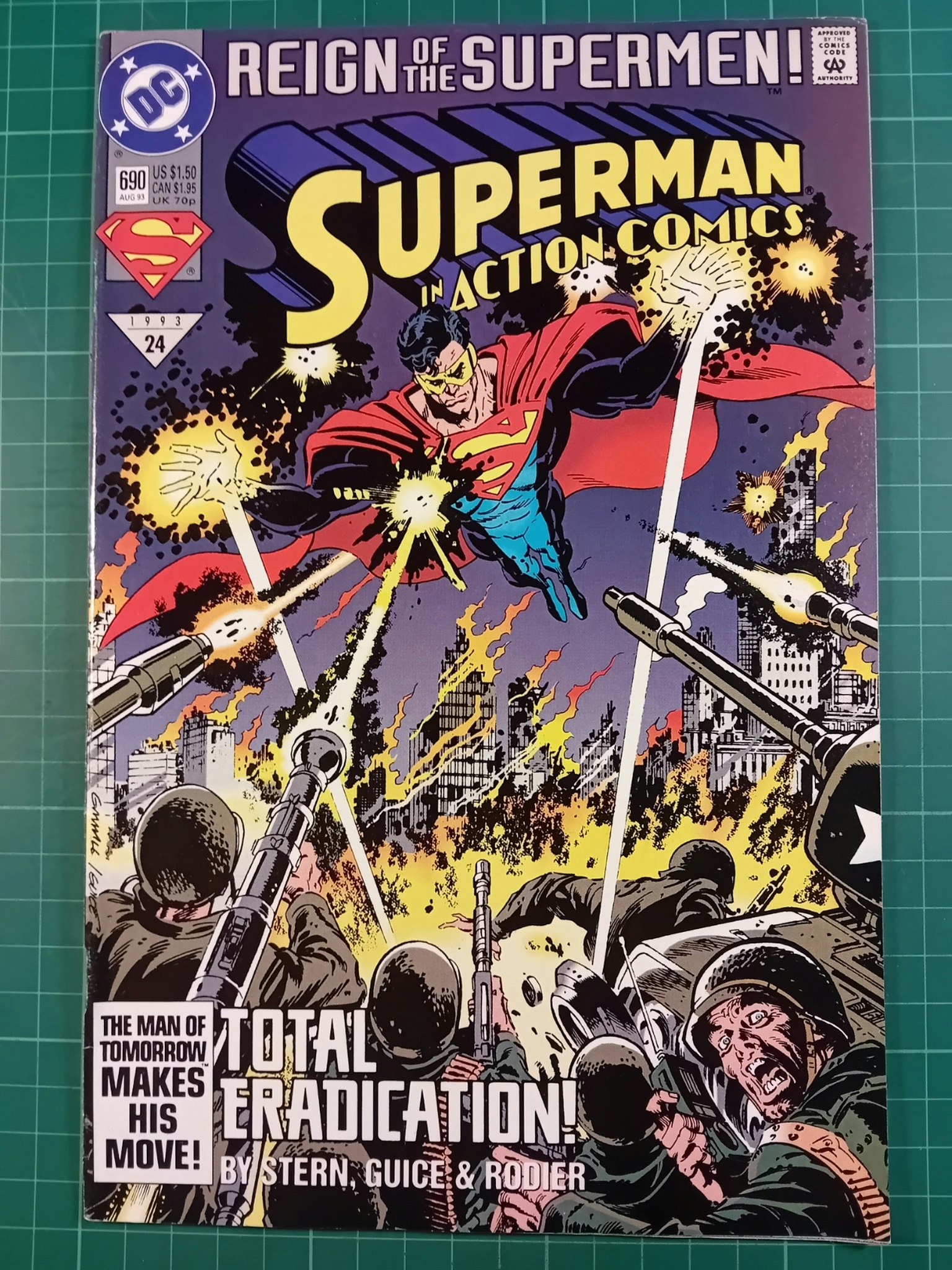 Superman in Action comics #690